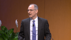 Zeke Emanuel speaking at the Pediatric Innovation Summit.